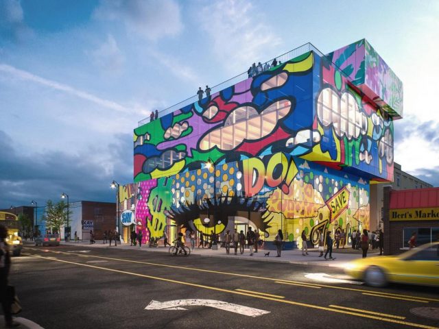 mvrdv γυάλινο mural