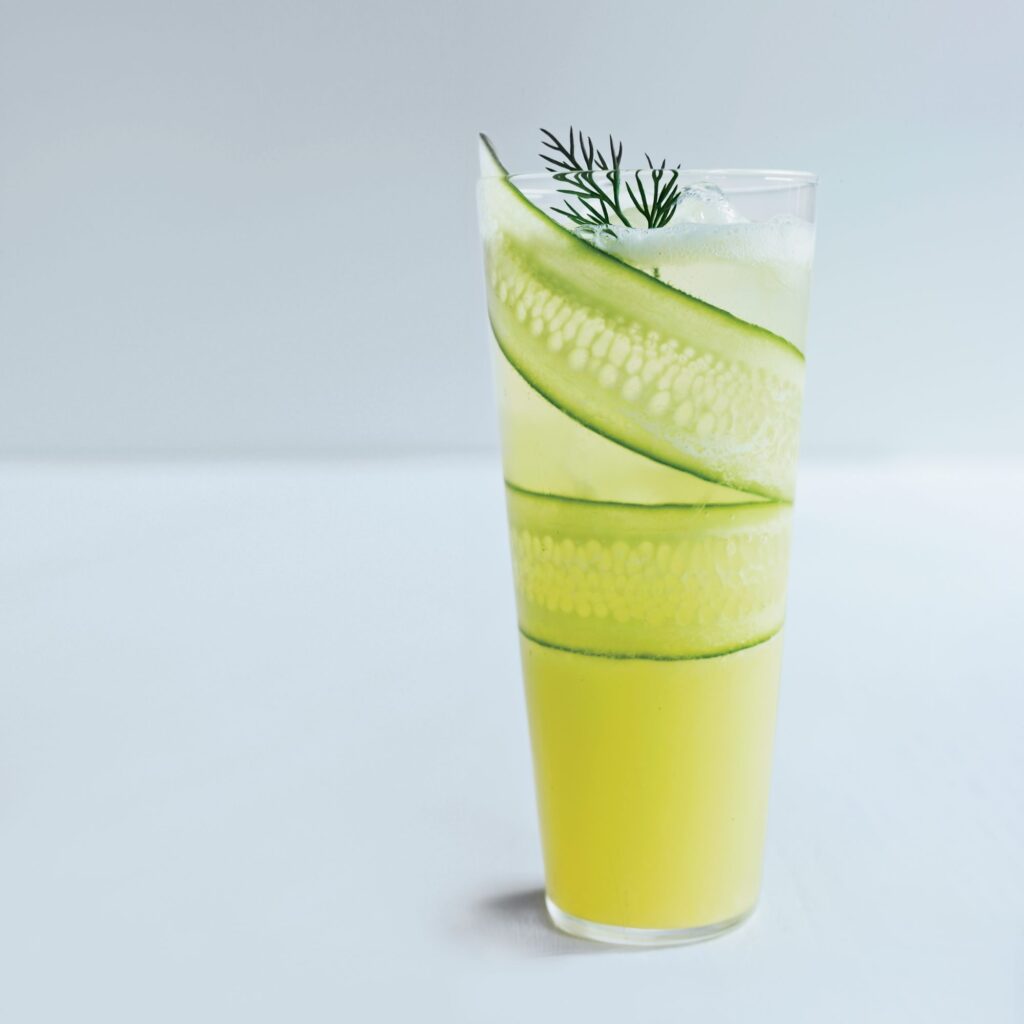 mocktail αγγούρι