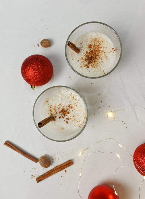 vegan eggnog AMINO ANIMO