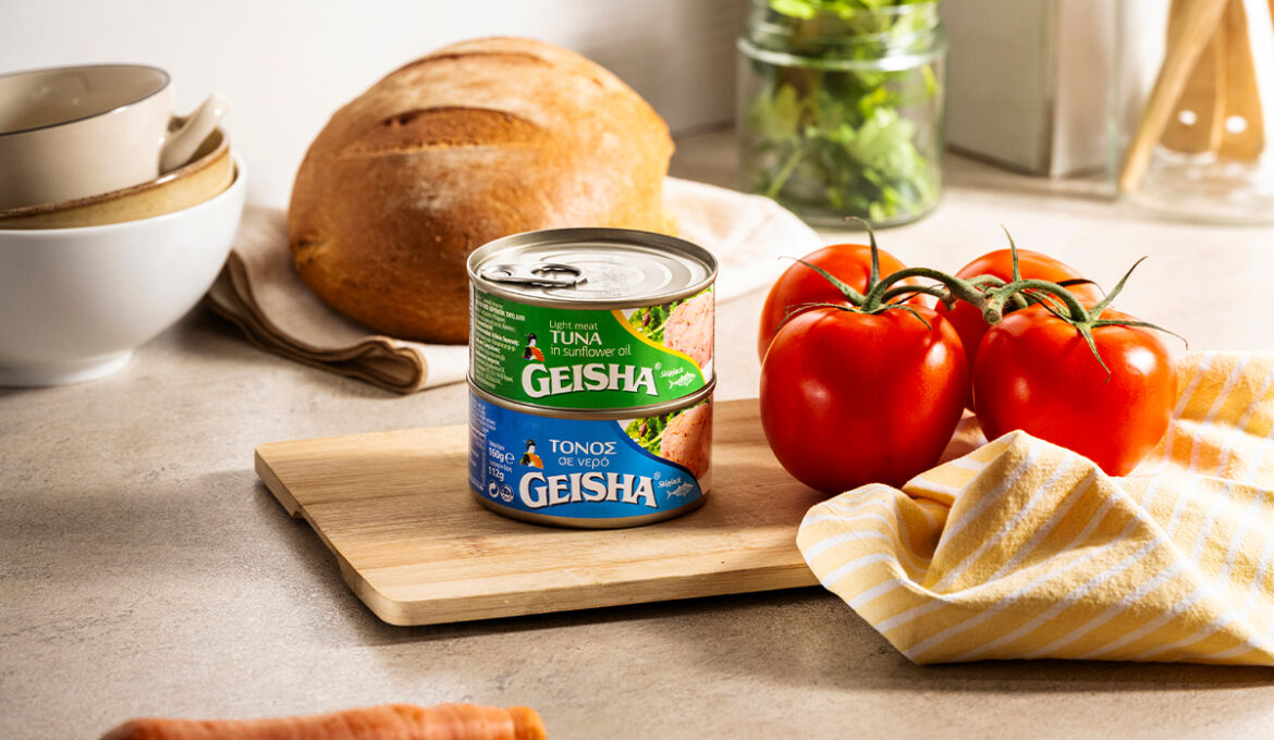 Geisha hashtag for a meal