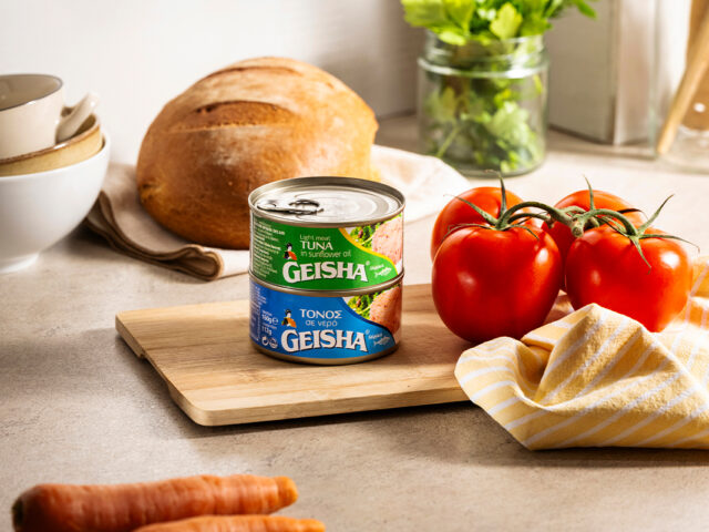 Geisha hashtag for a meal